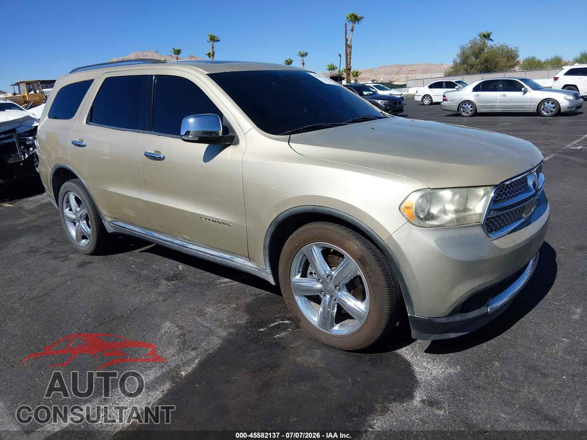 DODGE DURANGO 2011 - 1D4SD5GT8BC592861