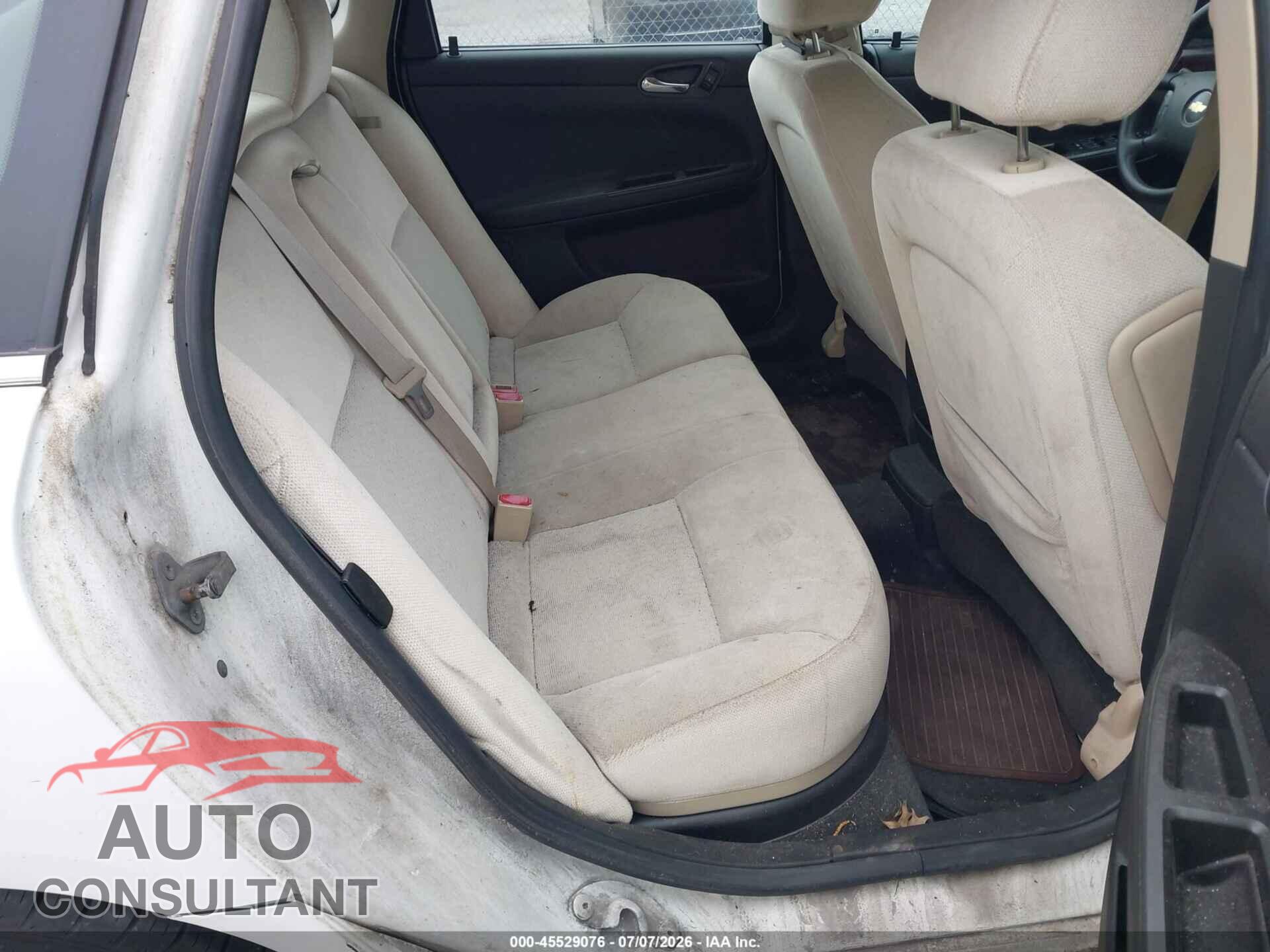 CHEVROLET IMPALA 2013 - 2G1WF5E32D1206187
