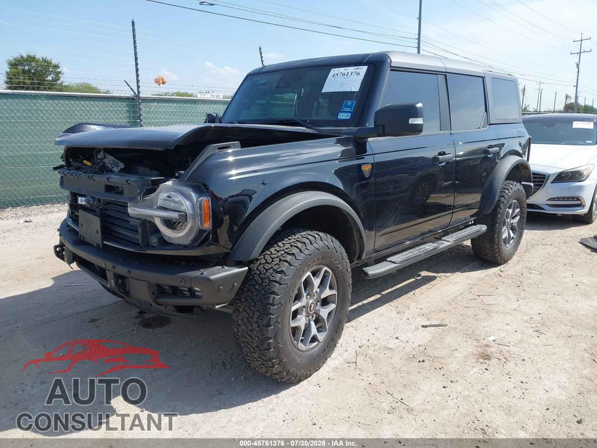 FORD BRONCO 2023 - 1FMEE5DP3PLB38020
