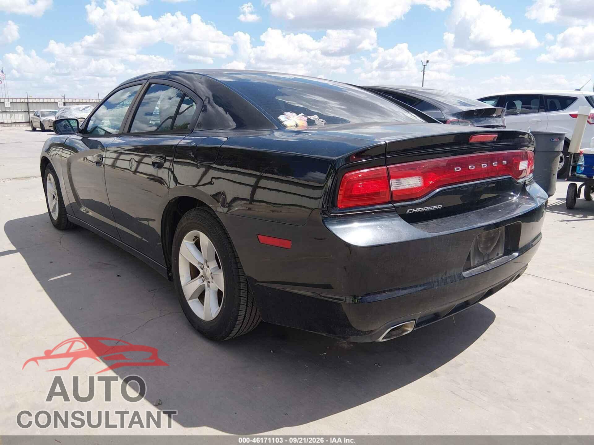 DODGE CHARGER 2012 - 2C3CDXBG2CH218708