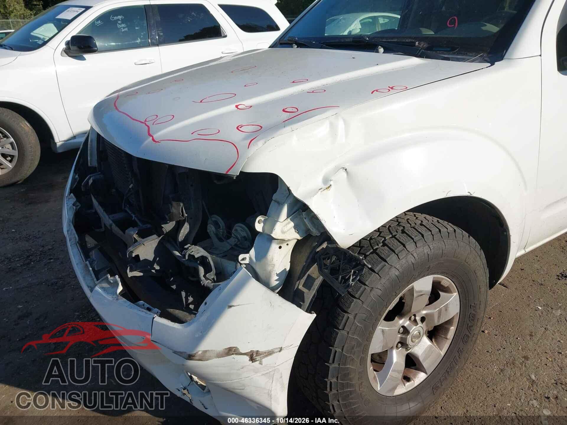 NISSAN FRONTIER 2013 - 1N6AD0EV0DN757645