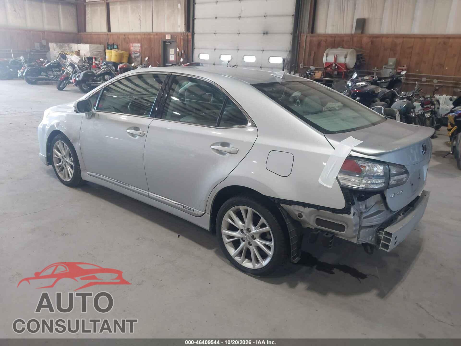 LEXUS HS 250H 2010 - JTHBB1BA0A2001300