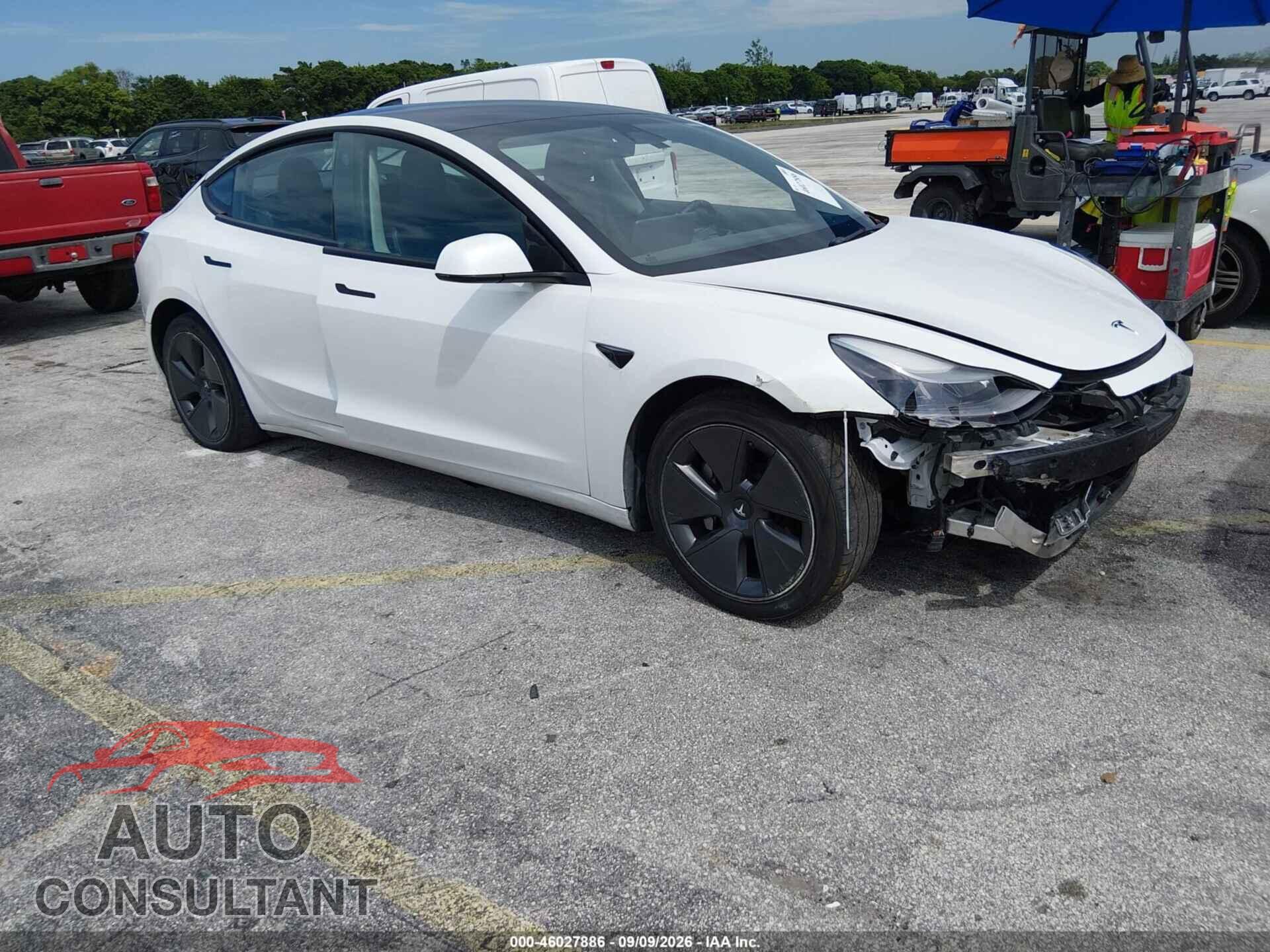 TESLA MODEL 3 2022 - 5YJ3E1EA1NF102700