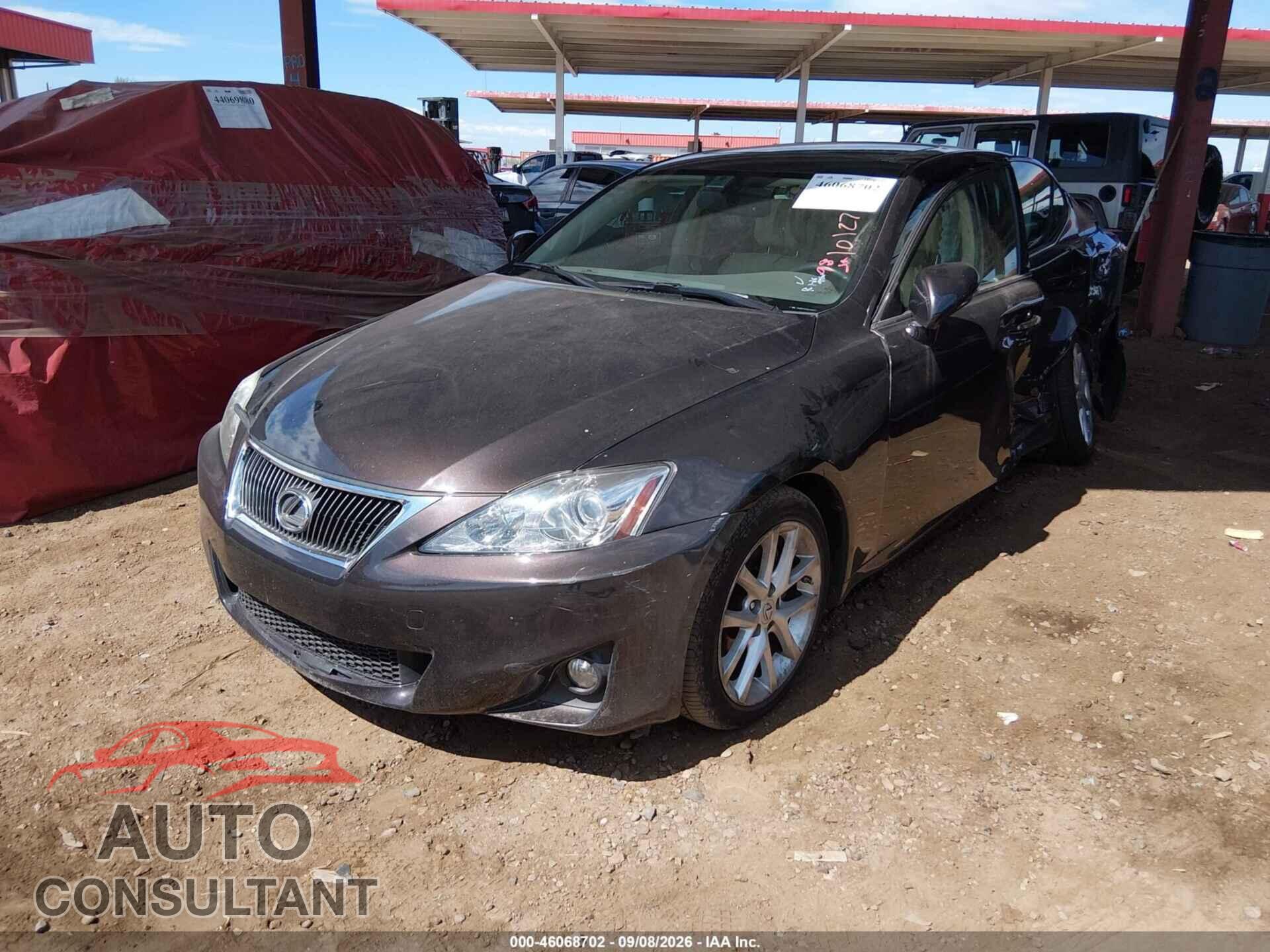 LEXUS IS 250 2013 - JTHBF5C25D5193271