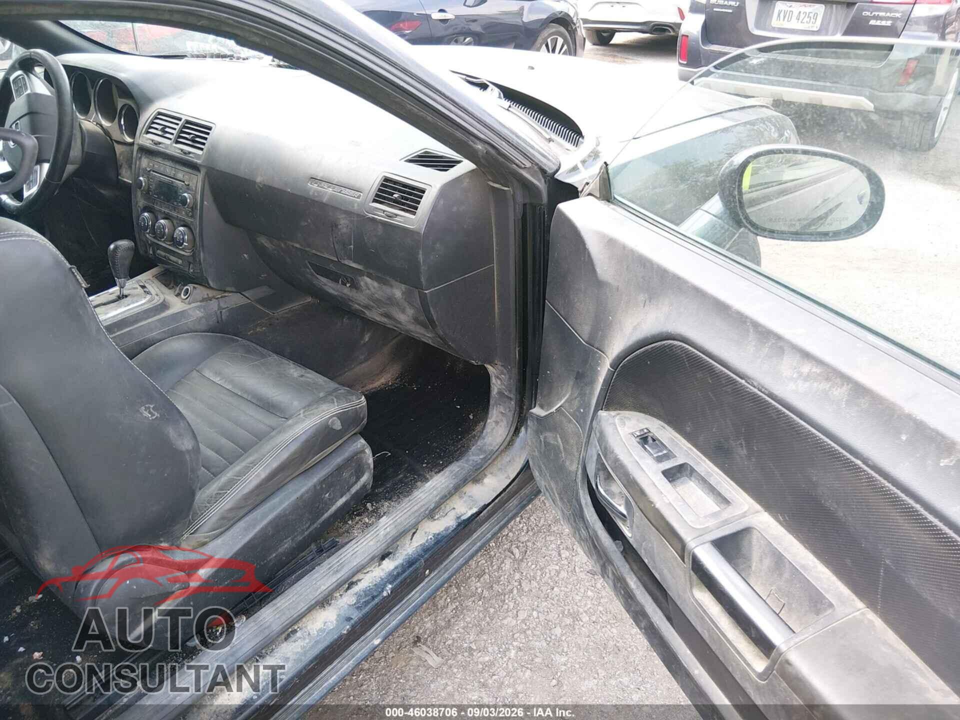 DODGE CHALLENGER 2012 - 2C3CDYAG6CH217407