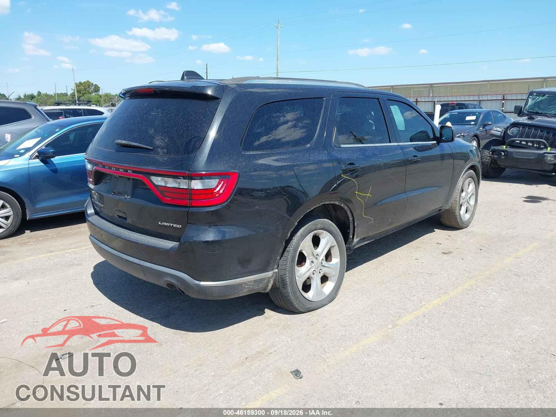 DODGE DURANGO 2014 - 1C4RDHDG8EC561490