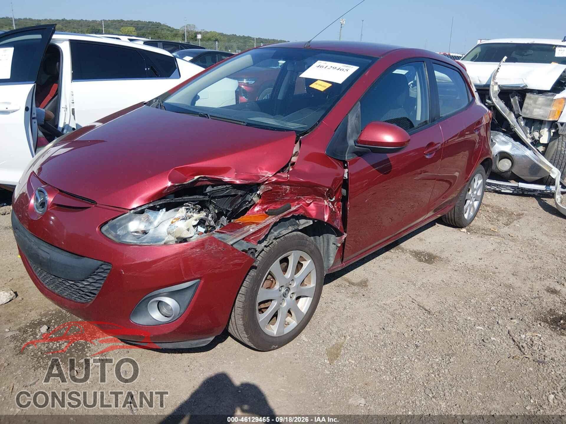 MAZDA MAZDA2 2014 - JM1DE1LZ2E0179054