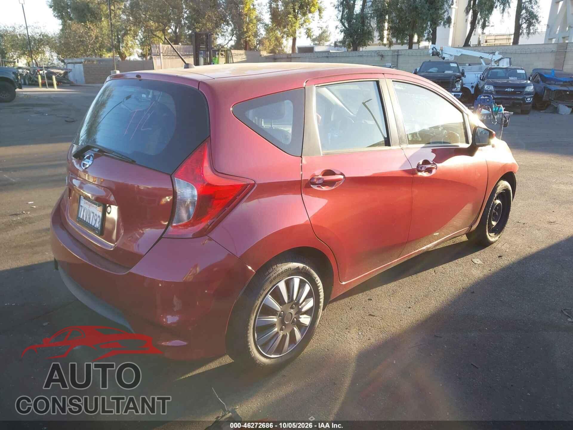 NISSAN VERSA NOTE 2017 - 3N1CE2CPXHL375415