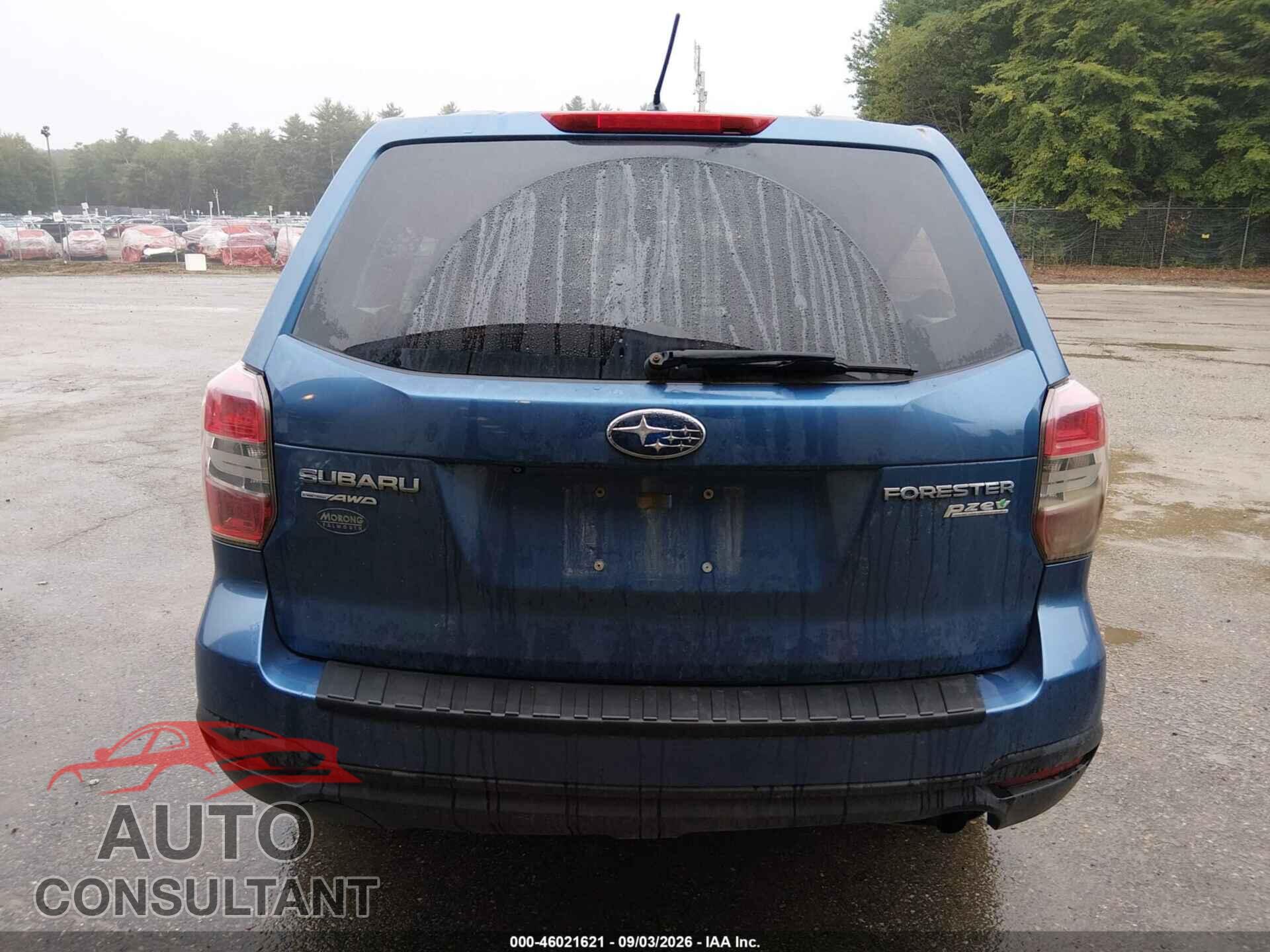 SUBARU FORESTER 2015 - JF2SJAAC2FG494660