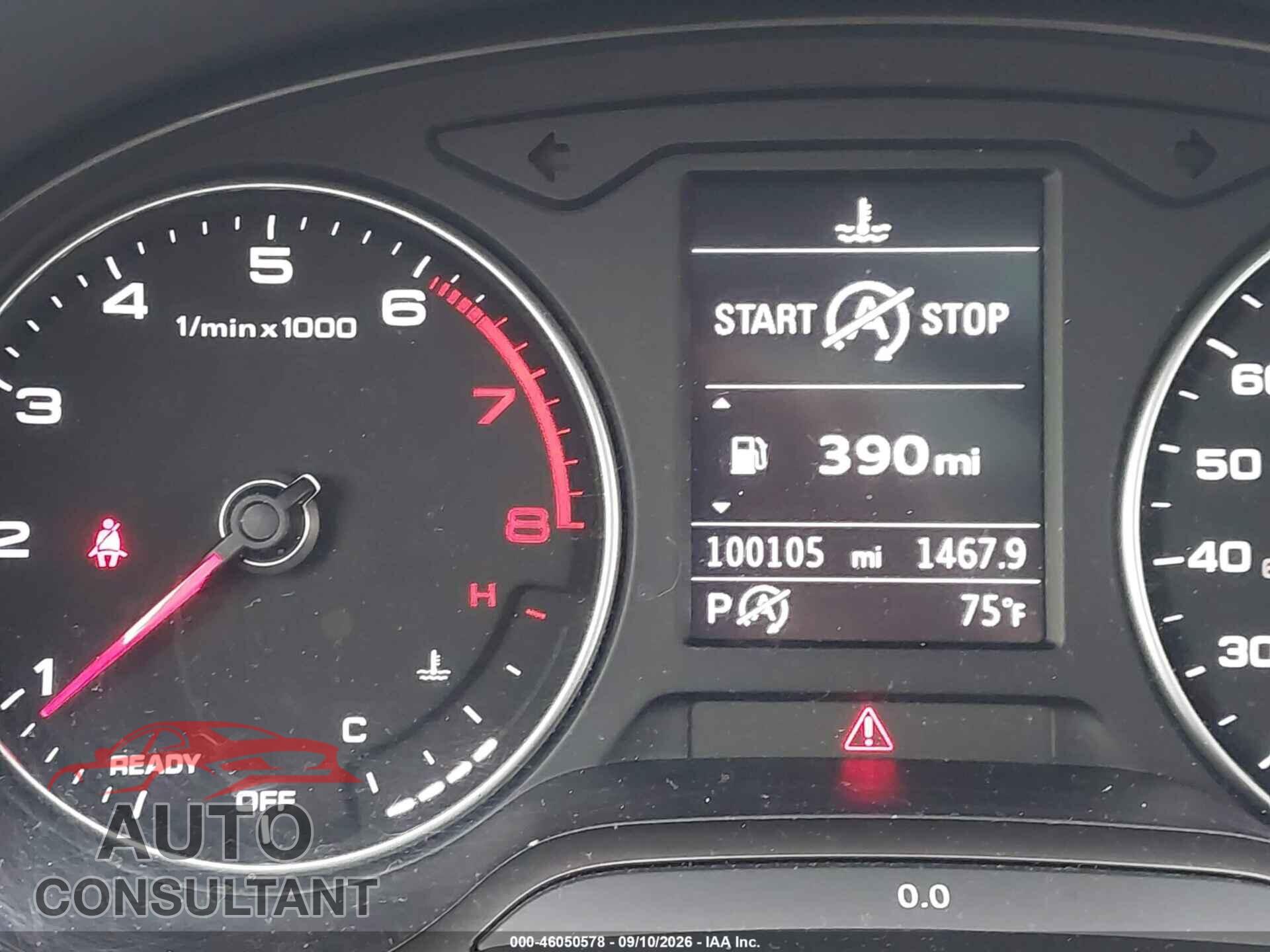 AUDI A3 2018 - WAUB8GFF2J1011001