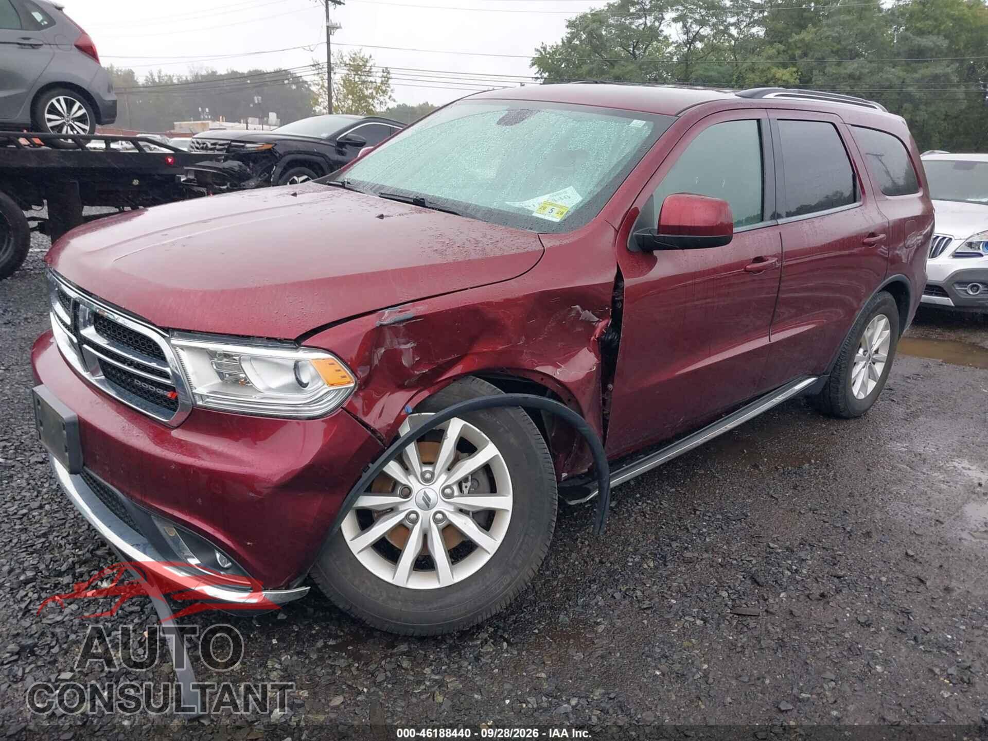 DODGE DURANGO 2019 - 1C4RDHAG3KC584983