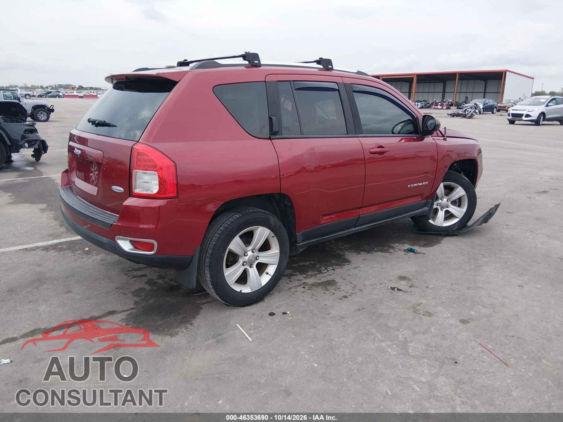 JEEP COMPASS 2013 - 1C4NJDEB3DD234667