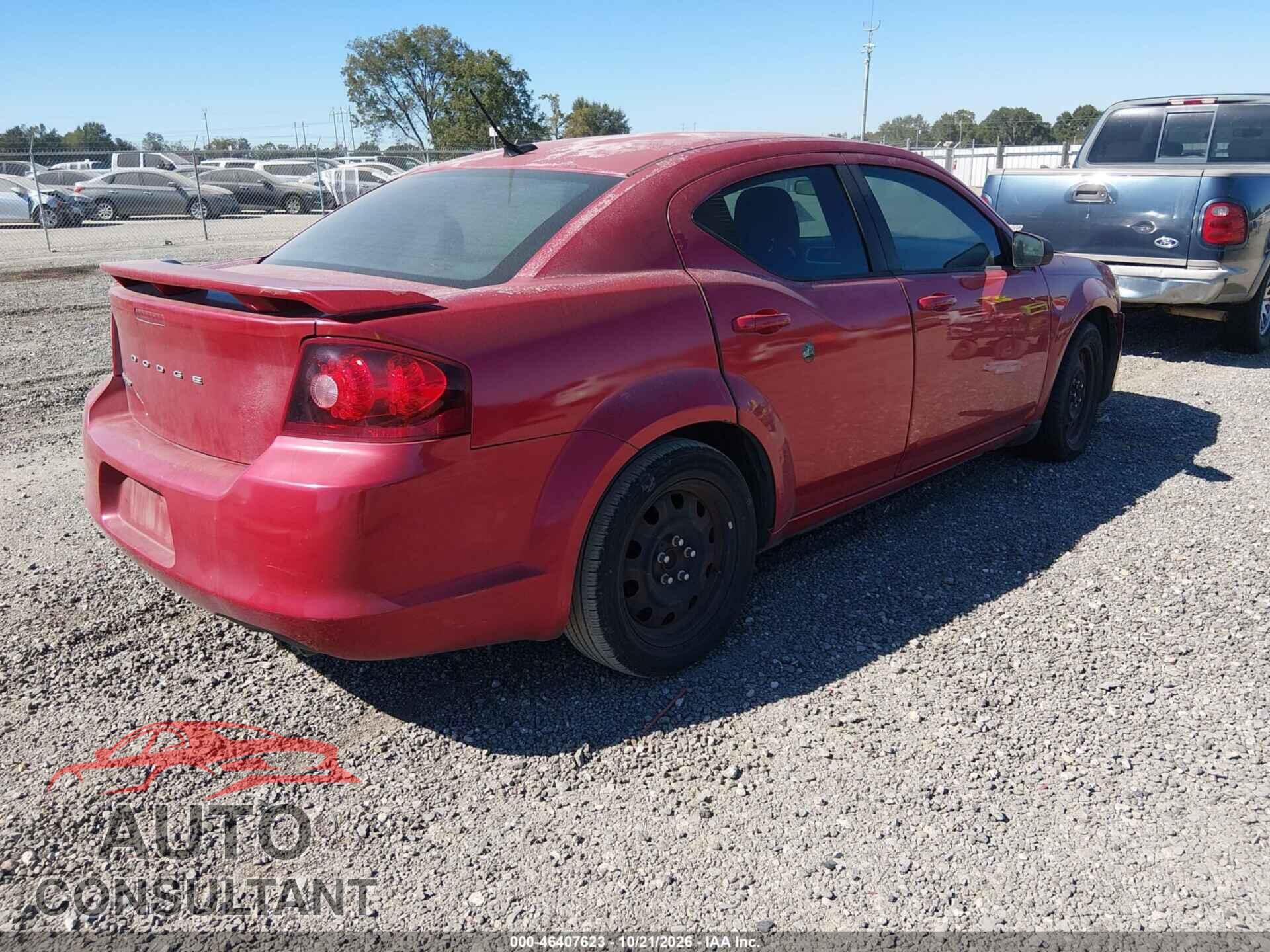 DODGE AVENGER 2014 - 1C3CDZAG3EN223164