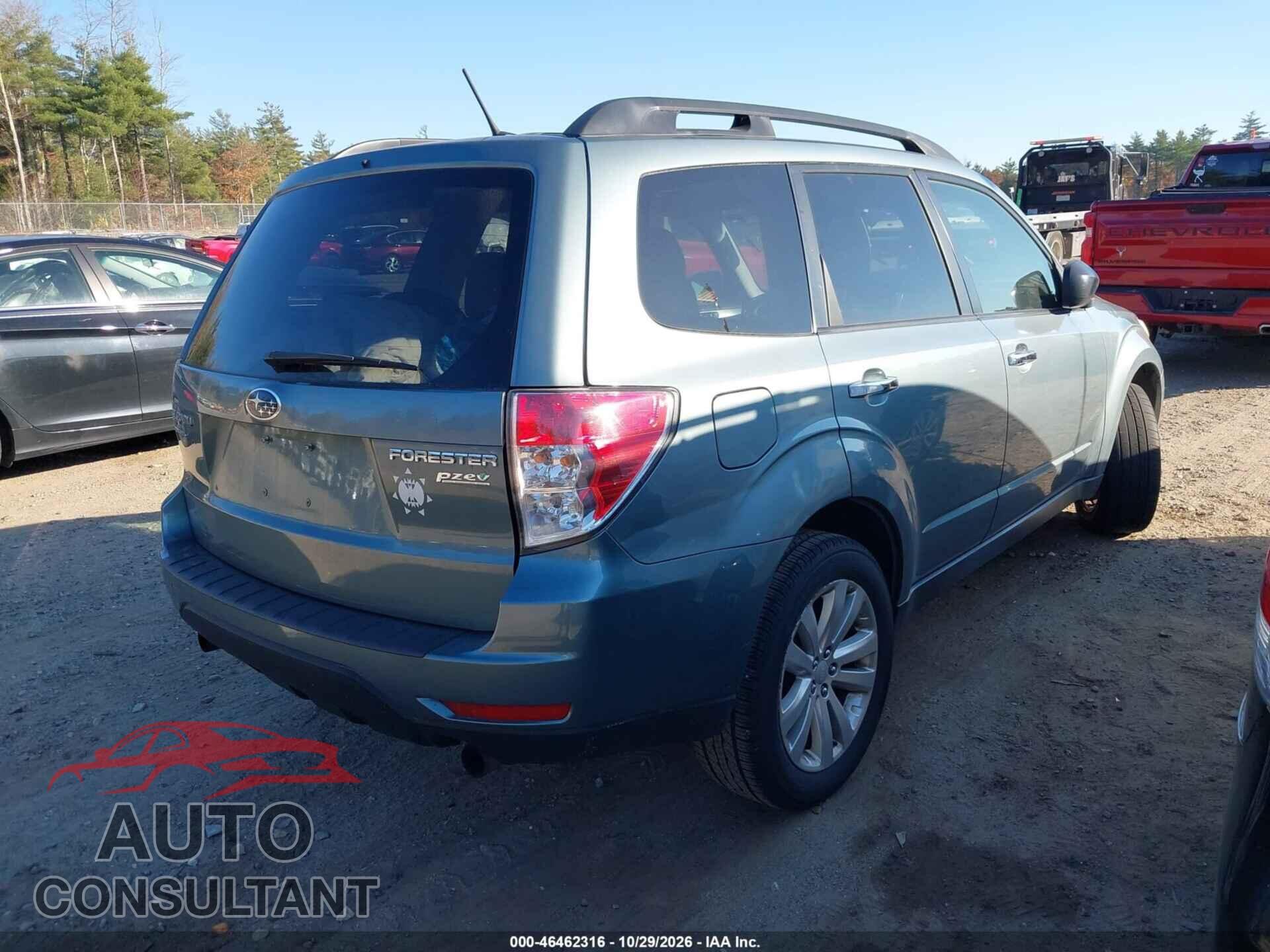 SUBARU FORESTER 2012 - JF2SHADC0CH463517