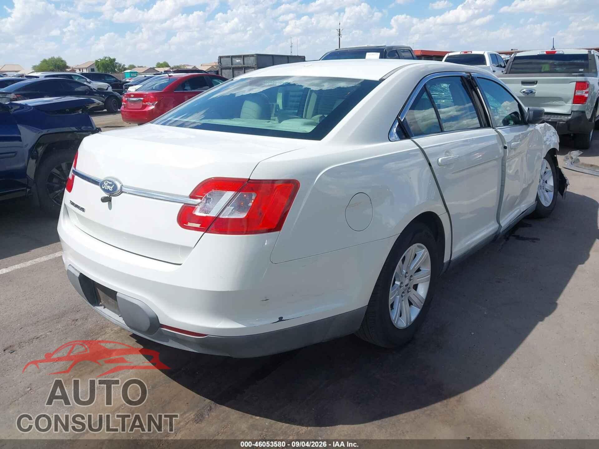 FORD TAURUS 2011 - 1FAHP2DW0BG157732