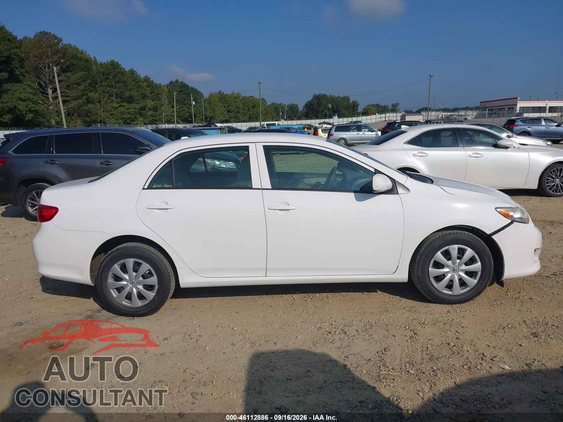 TOYOTA COROLLA 2010 - 1NXBU4EE6AZ214540