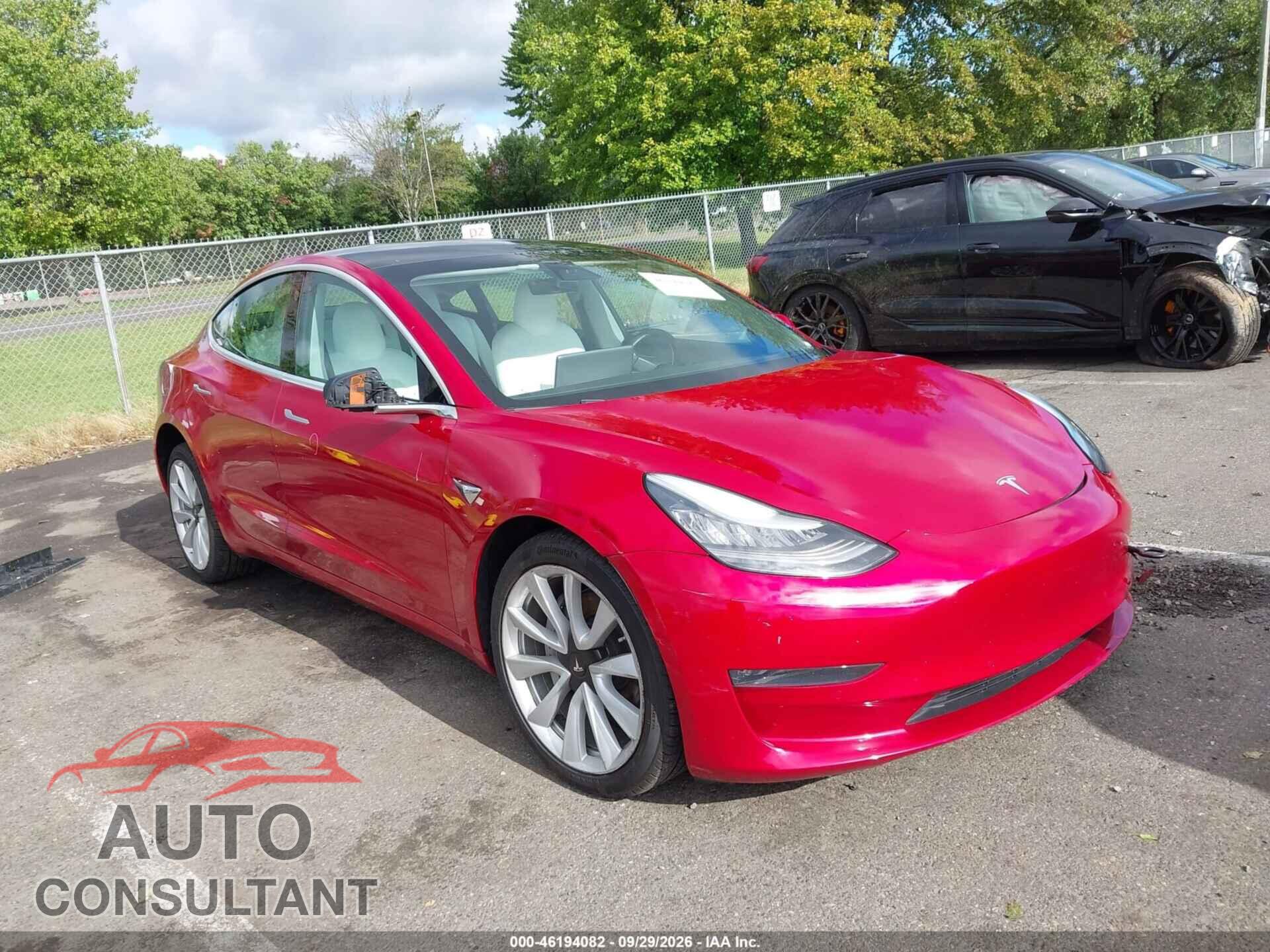 TESLA MODEL 3 2020 - 5YJ3E1EB9LF601153