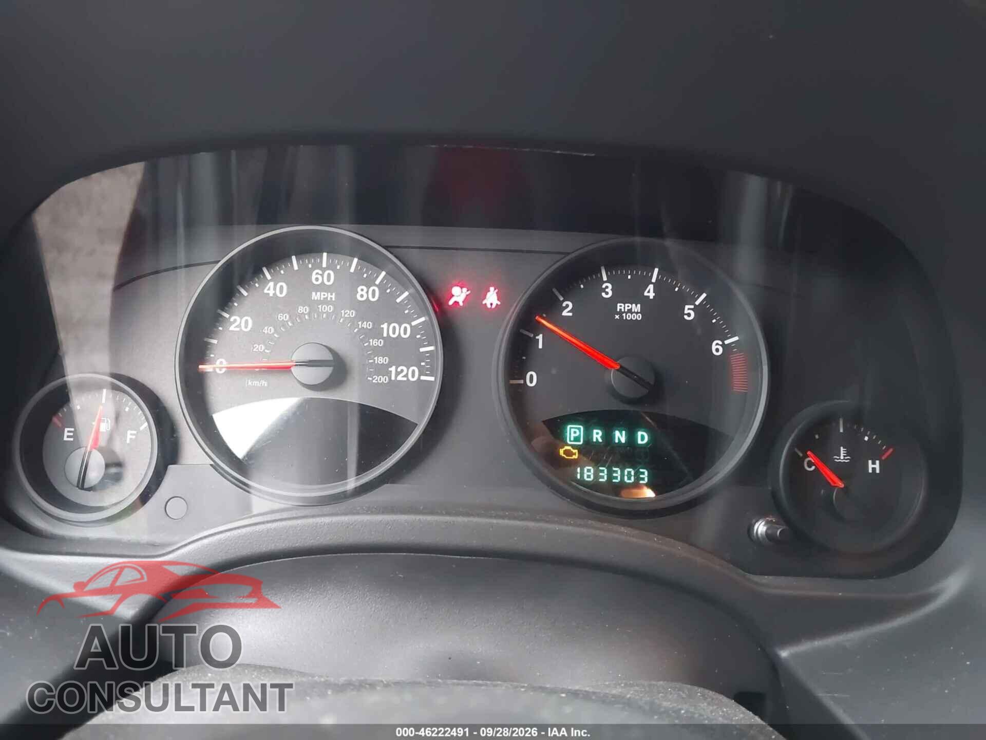 JEEP COMPASS 2012 - 1C4NJDEB4CD655697