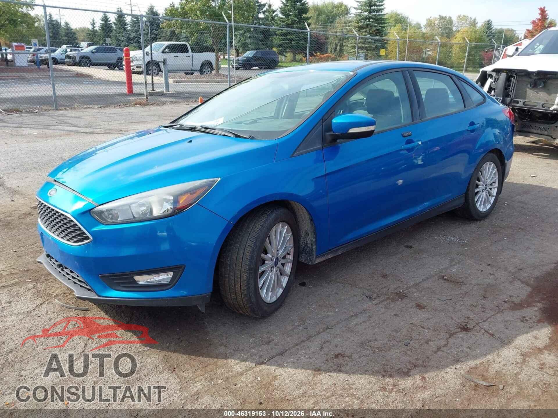 FORD FOCUS 2015 - 1FADP3F22FL200172