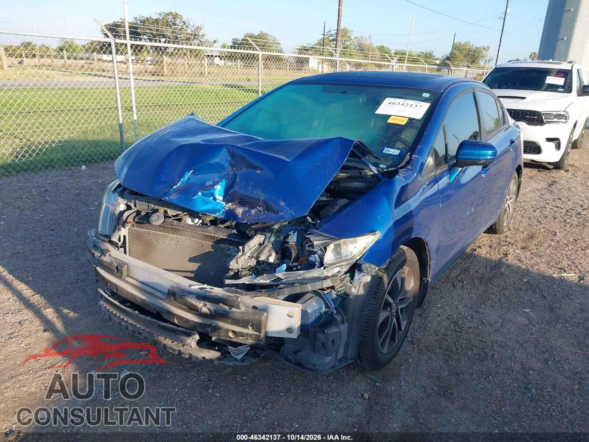 HONDA CIVIC 2015 - 19XFB2F82FE024572