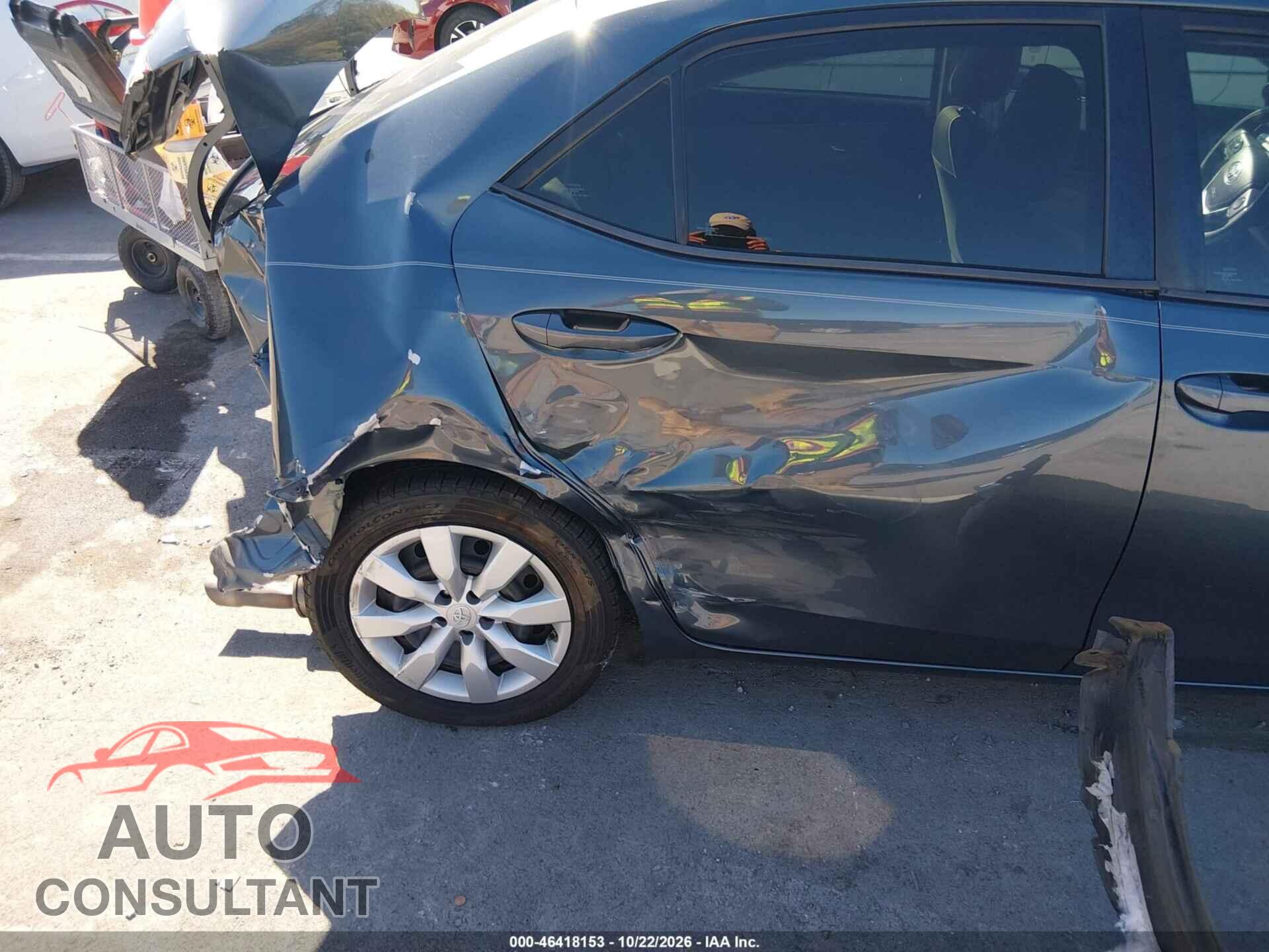 TOYOTA COROLLA 2015 - 2T1BURHE9FC461231