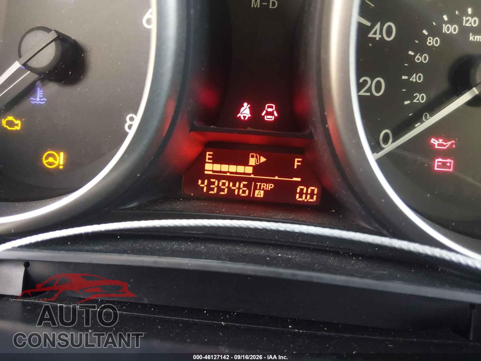 MAZDA MAZDA3 2011 - JM1BL1UF2B1496436