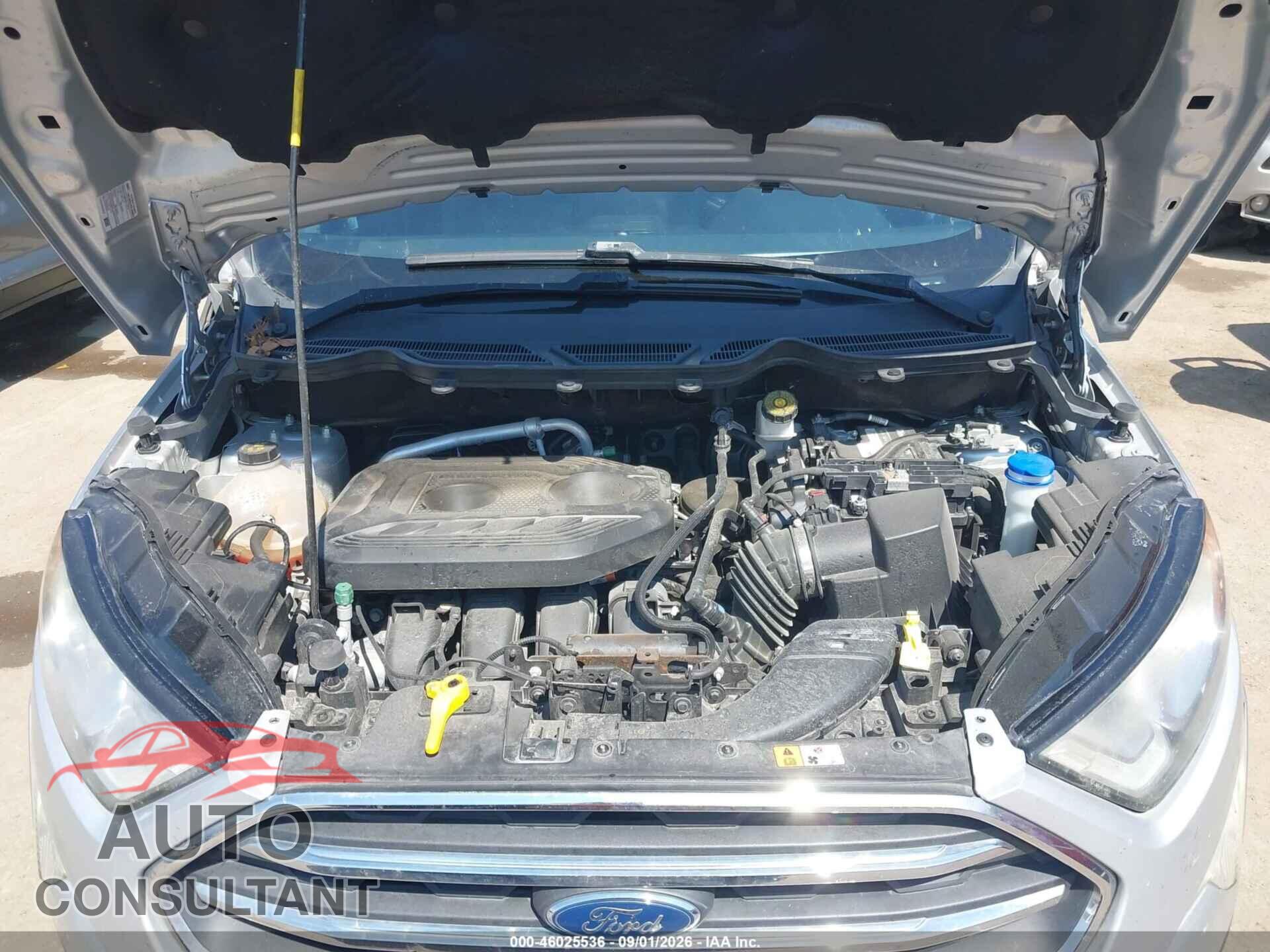FORD ECOSPORT 2020 - MAJ6S3KL8LC354211