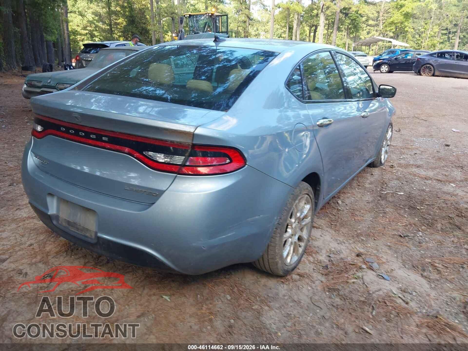 DODGE DART 2013 - 1C3CDFCA7DD299434