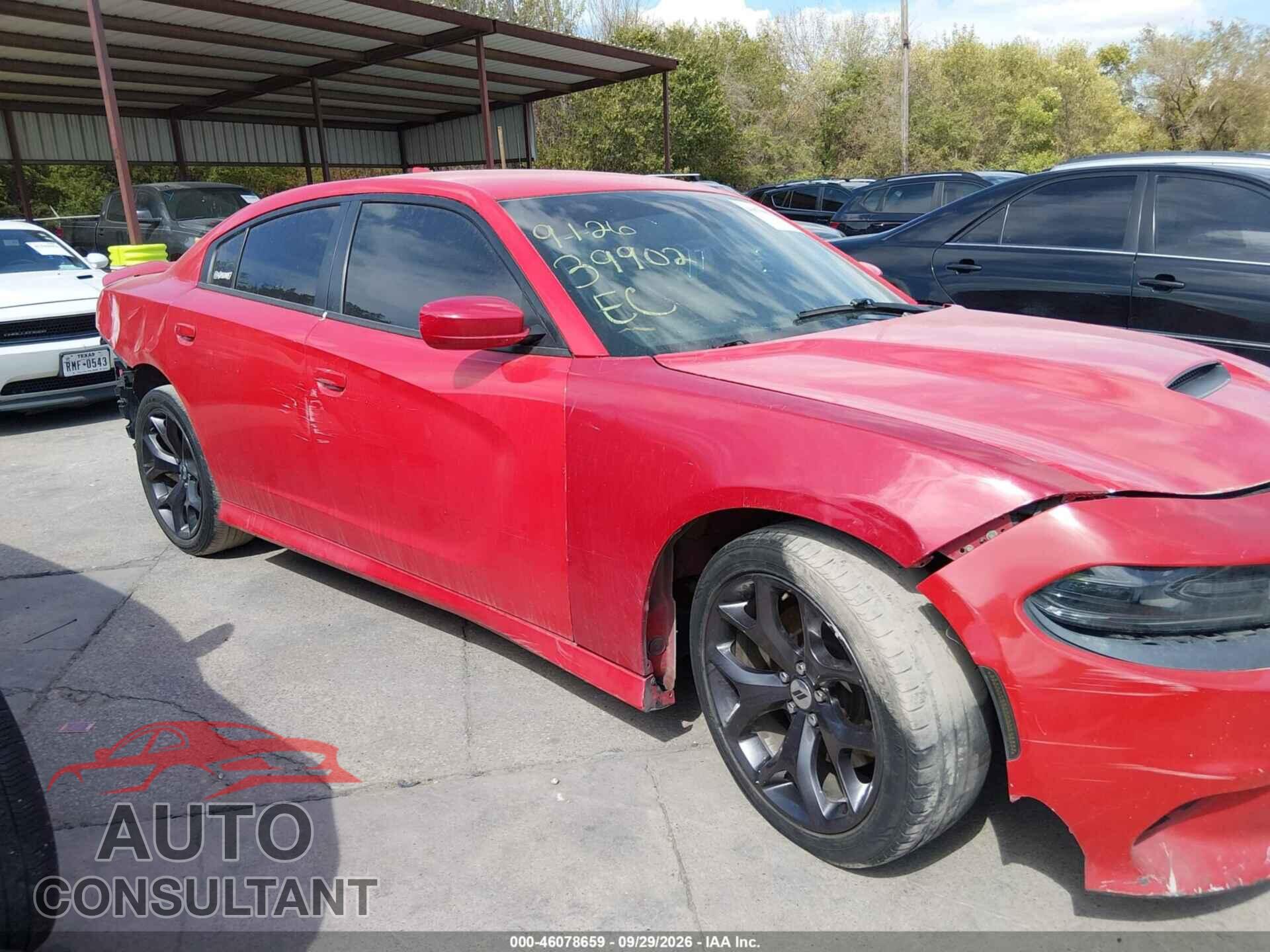 DODGE CHARGER 2019 - 2C3CDXCT6KH584357