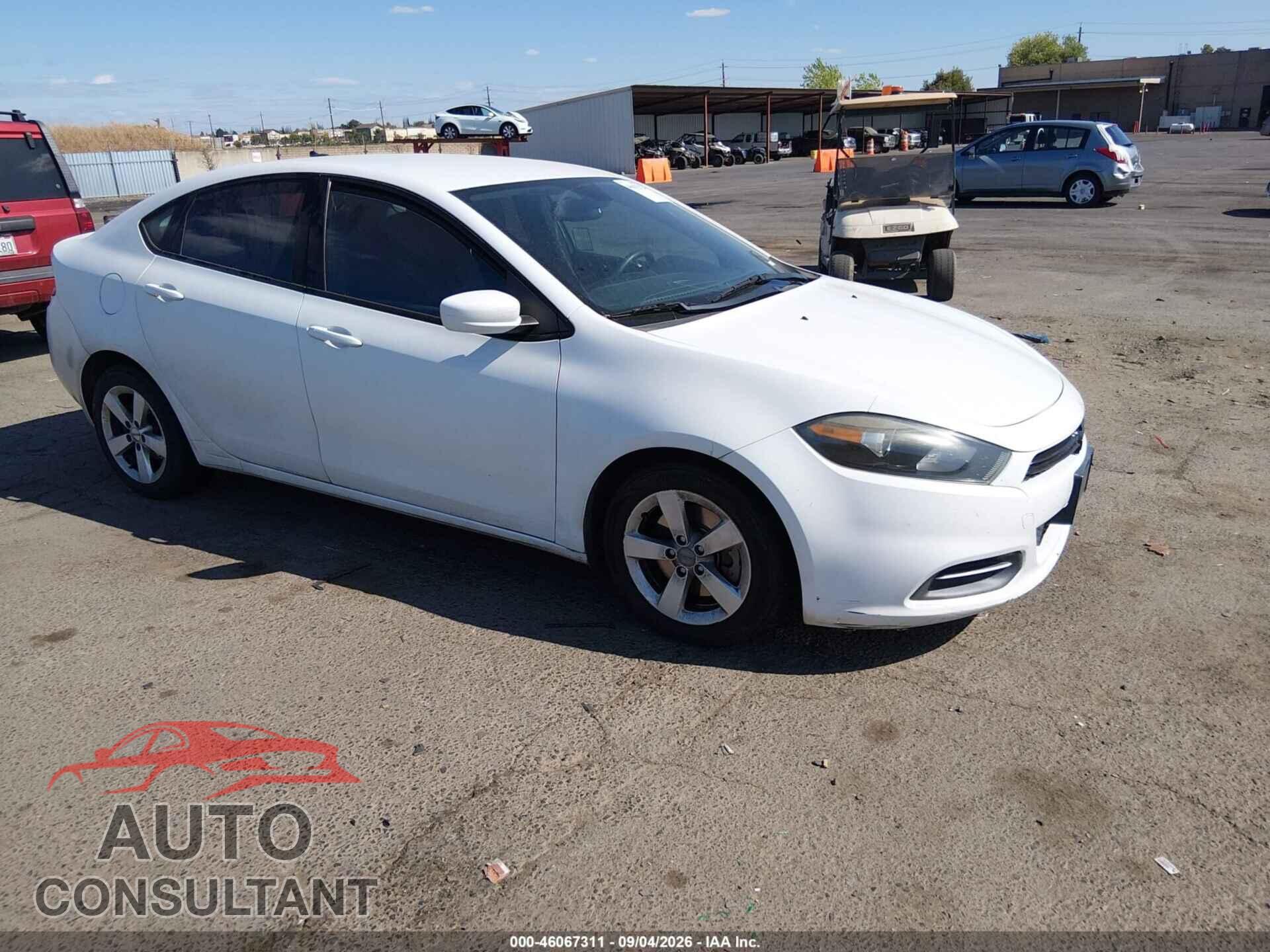 DODGE DART 2015 - 1C3CDFBB0FD227410