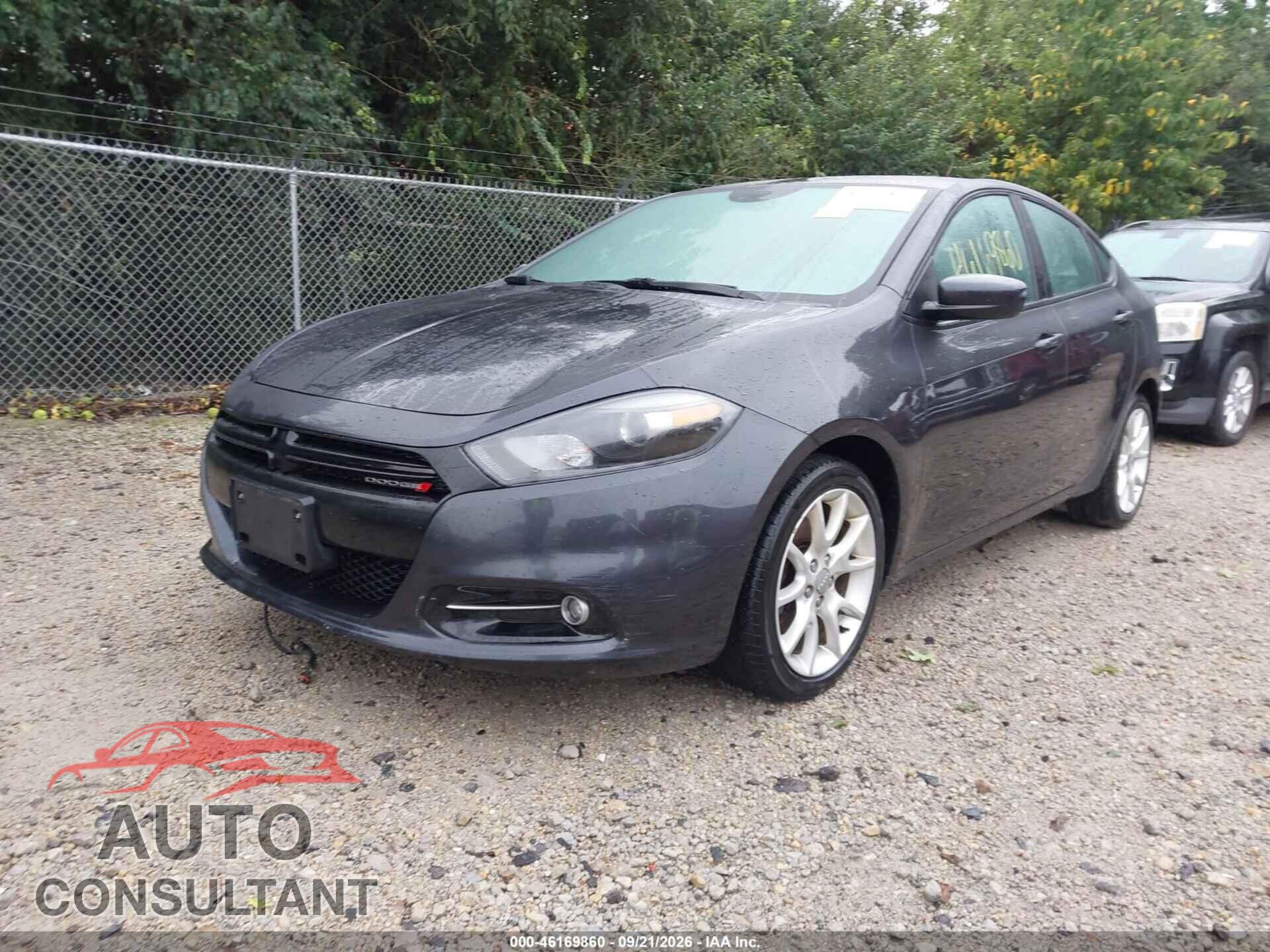 DODGE DART 2013 - 1C3CDFBA0DD302921