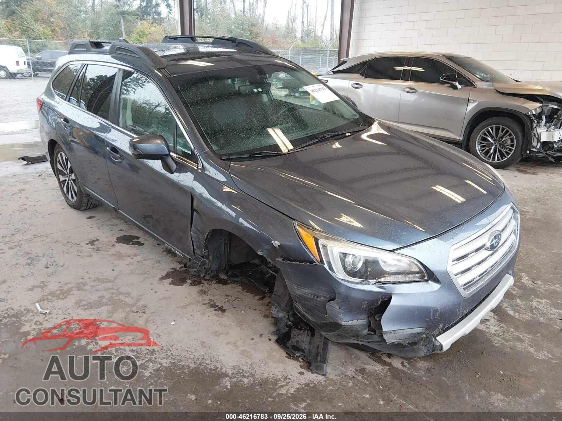 SUBARU OUTBACK 2017 - 4S4BSANC3H3360509