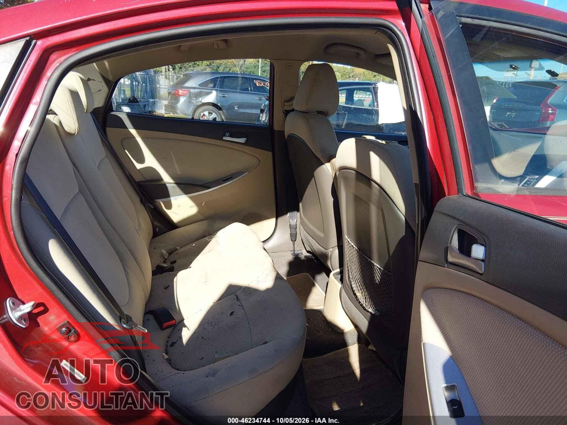 HYUNDAI ACCENT 2014 - KMHCT4AE7EU777468