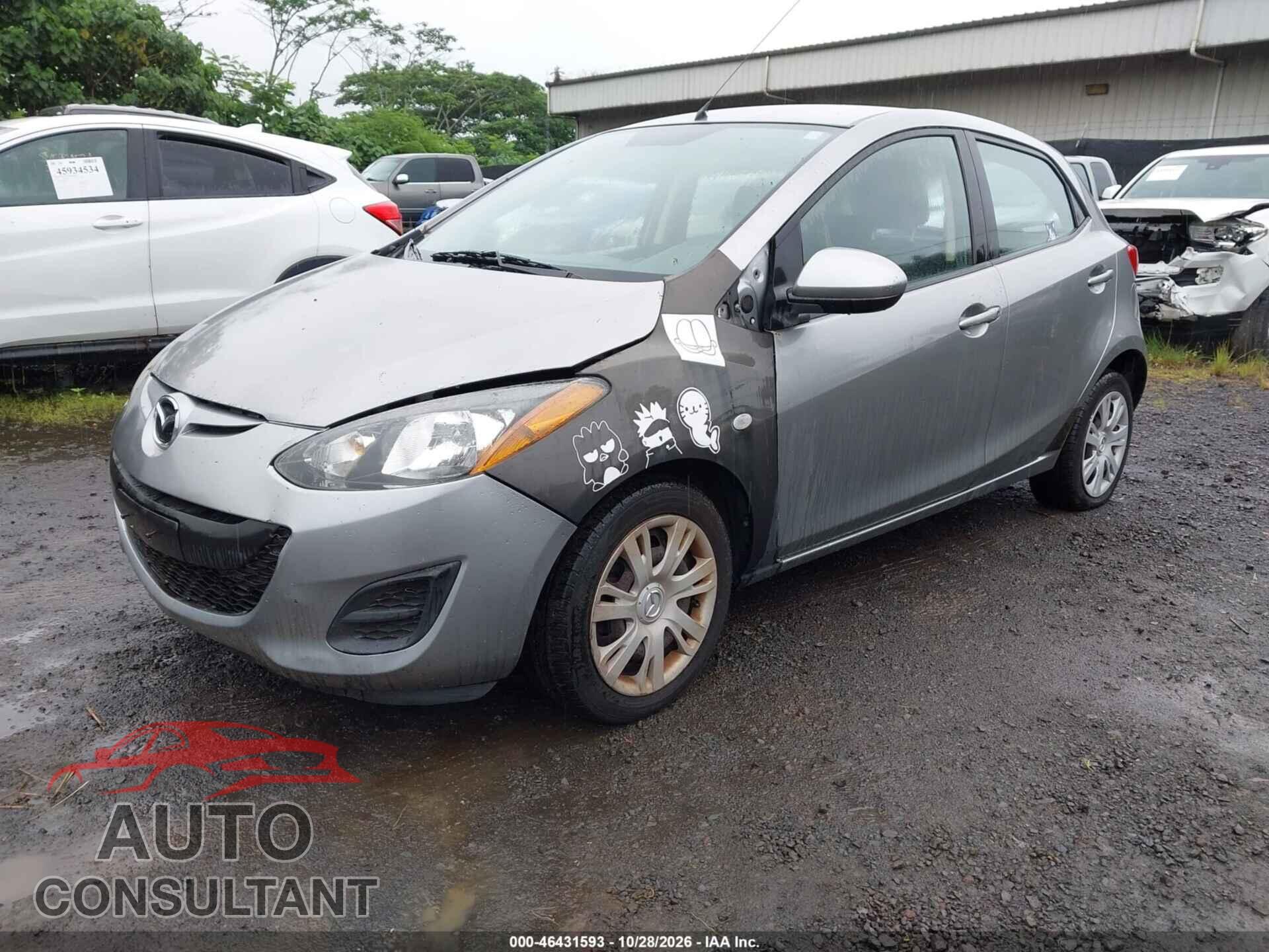 MAZDA MAZDA2 2013 - JM1DE1KY2D0154808