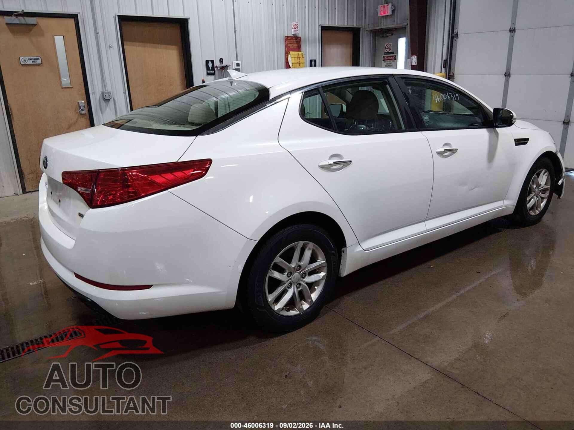 KIA OPTIMA 2013 - KNAGM4A73D5359239