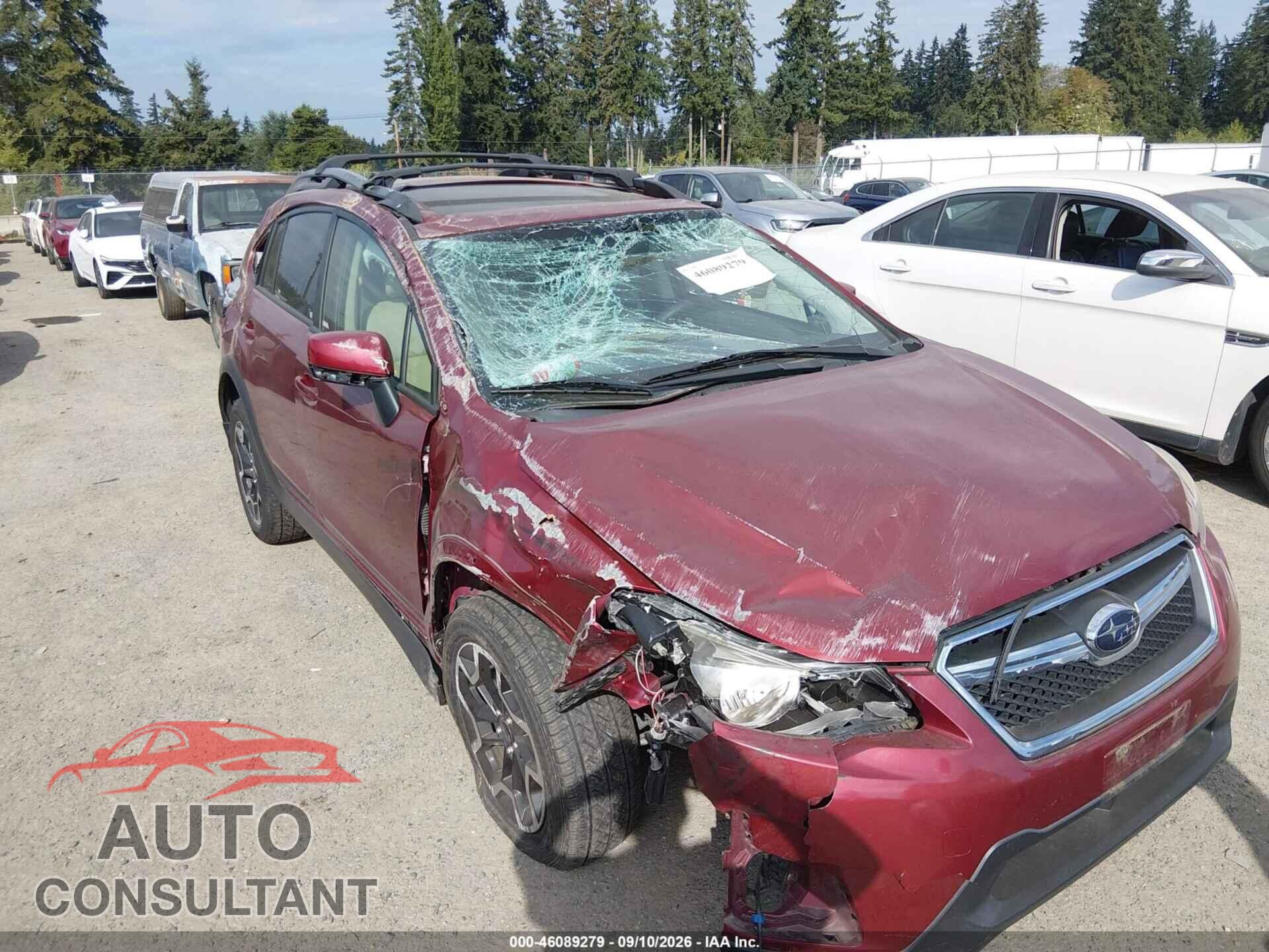 SUBARU CROSSTREK 2016 - JF2GPABC9G8346164