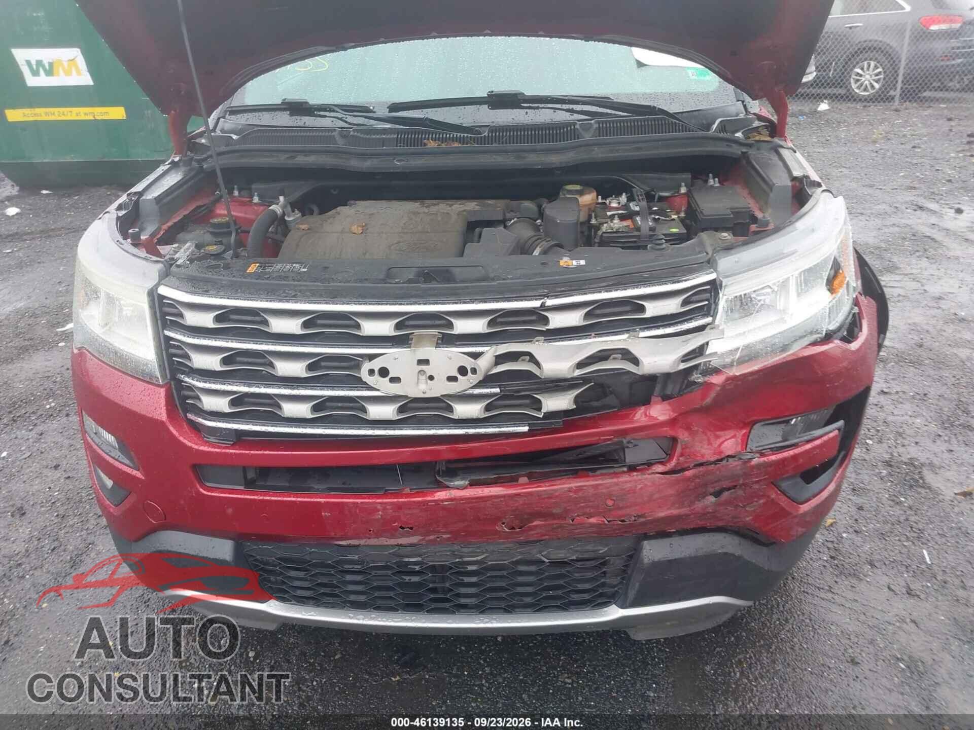 FORD EXPLORER 2017 - 1FM5K8D8XHGA40292