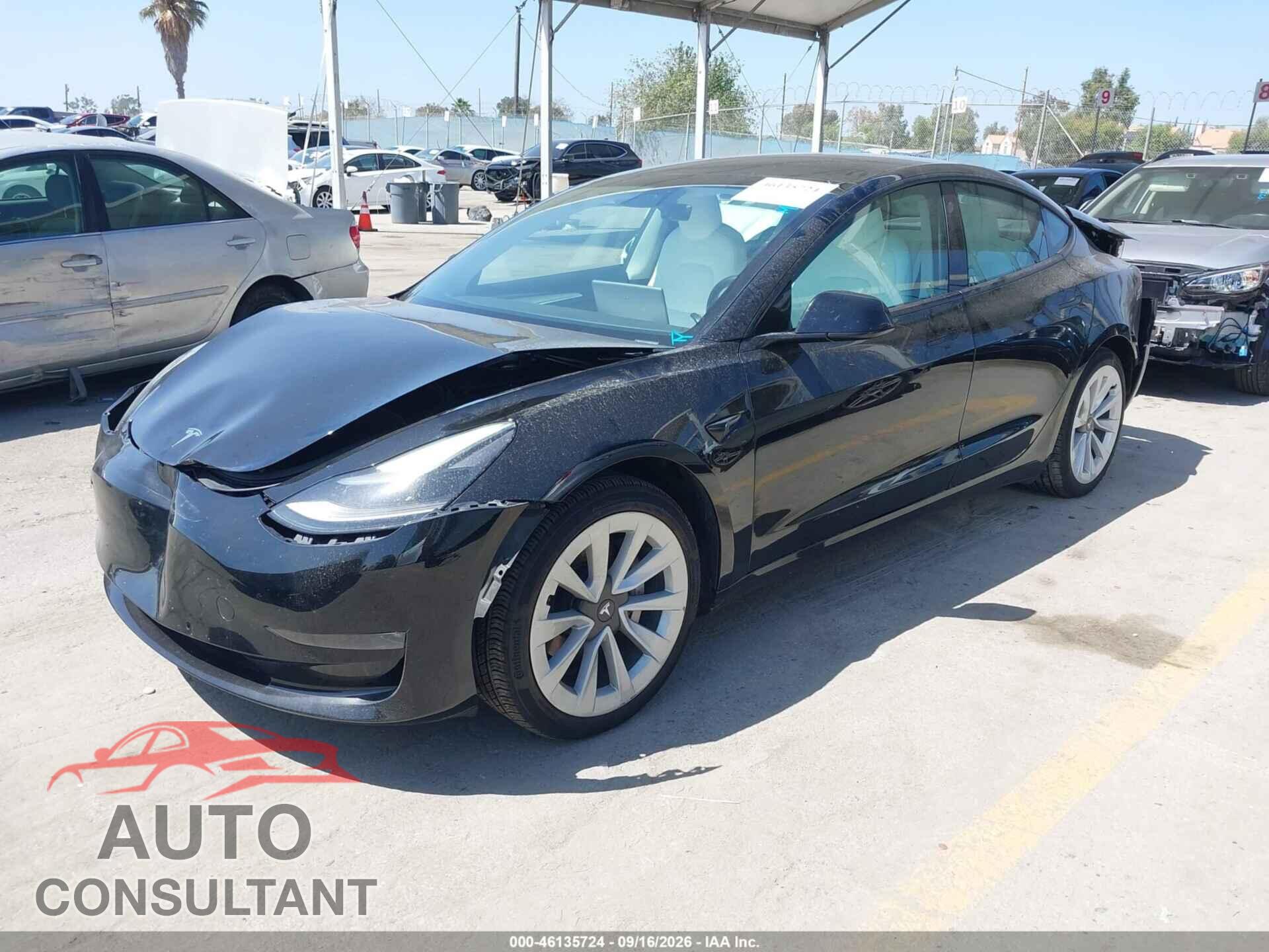 TESLA MODEL 3 2021 - 5YJ3E1EB8MF056824