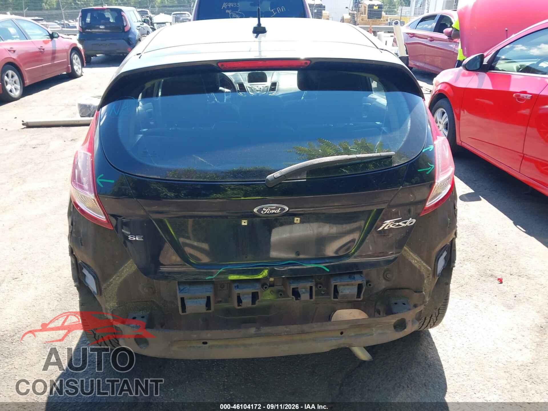FORD FIESTA 2017 - 3FADP4EJ7HM170795