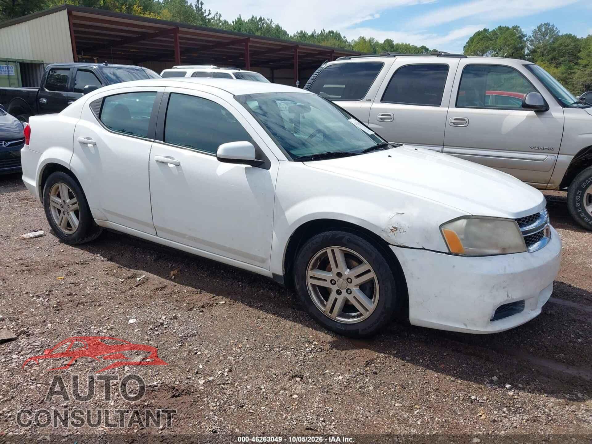 DODGE AVENGER 2014 - 1C3CDZCB4EN163753
