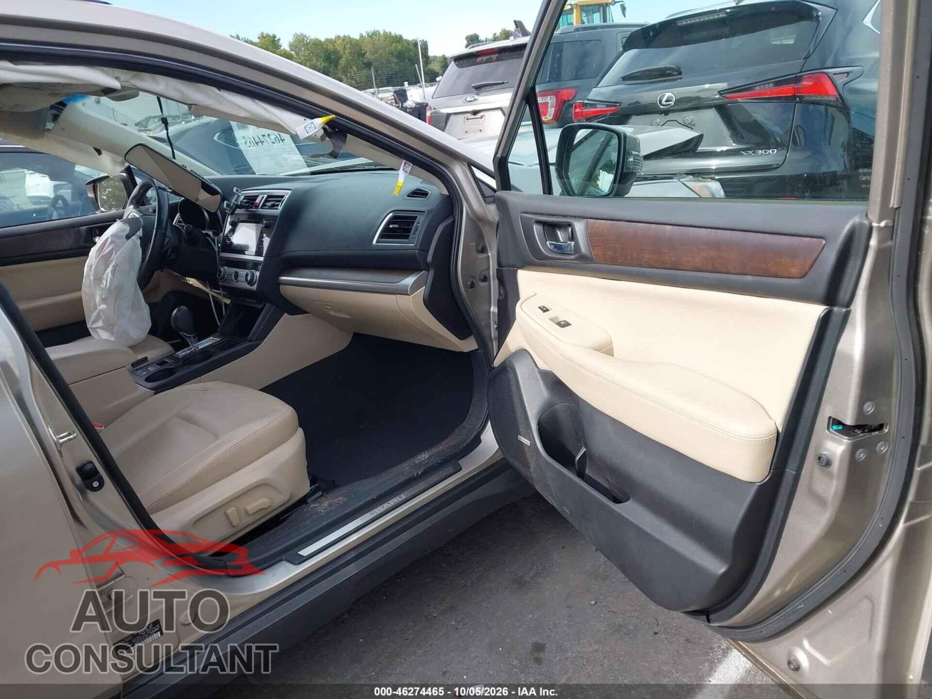 SUBARU OUTBACK 2017 - 4S4BSANC5H3339791