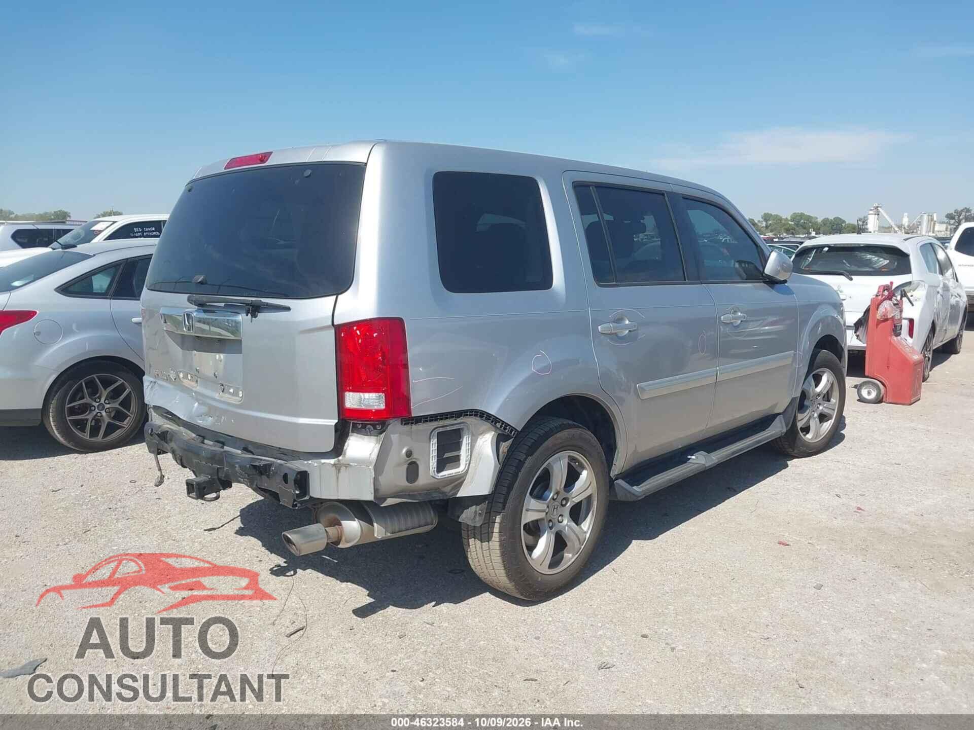 HONDA PILOT 2014 - 5FNYF3H74EB025769