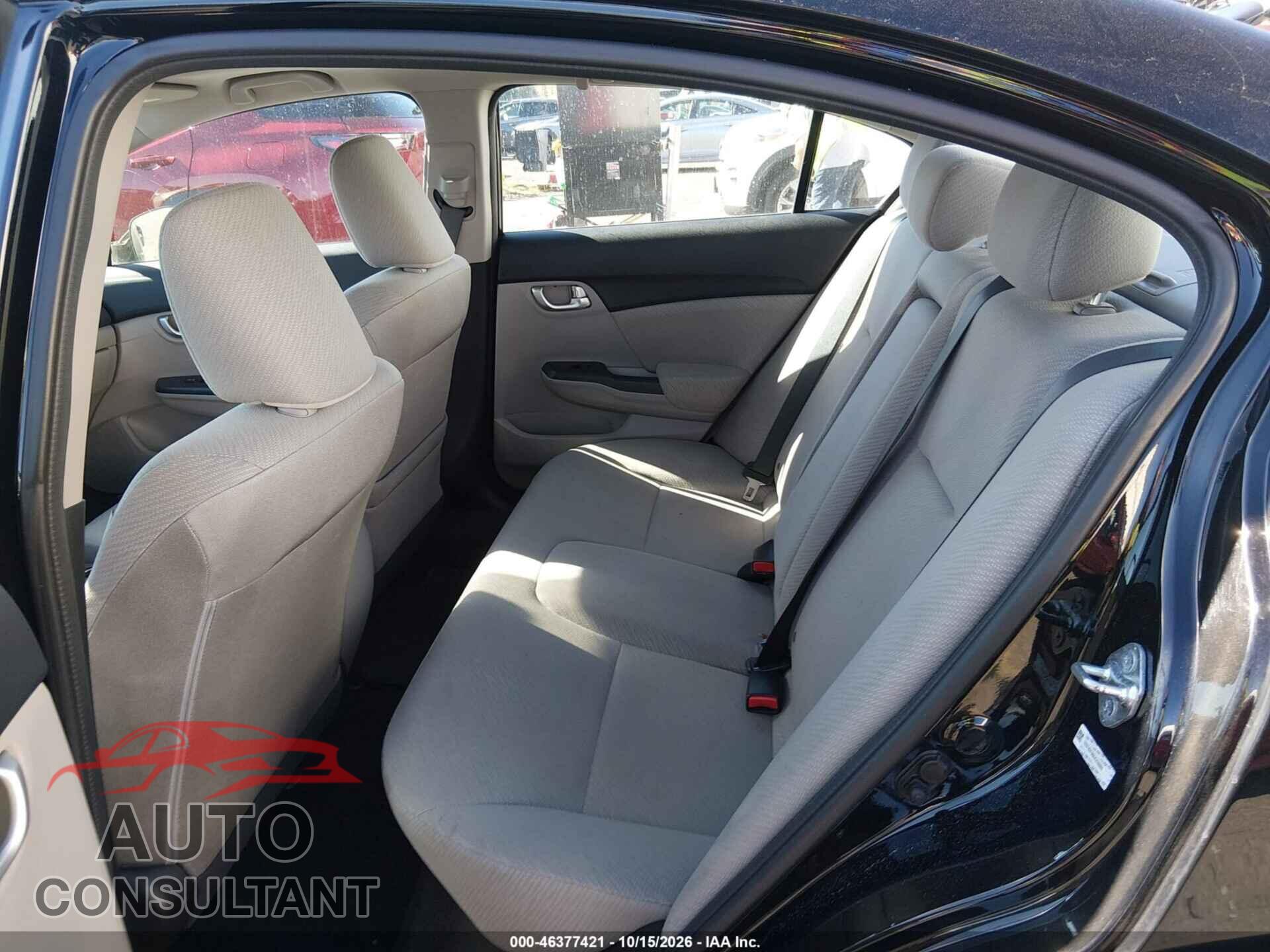 HONDA CIVIC 2013 - 19XFB2F86DE228885