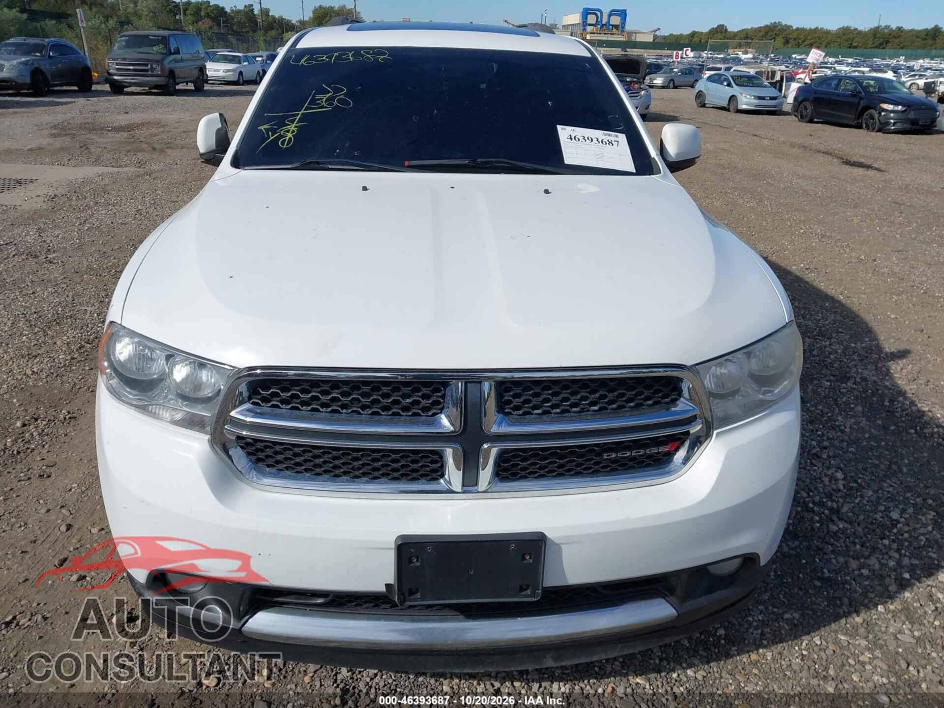DODGE DURANGO 2013 - 1C4RDJDG9DC663094