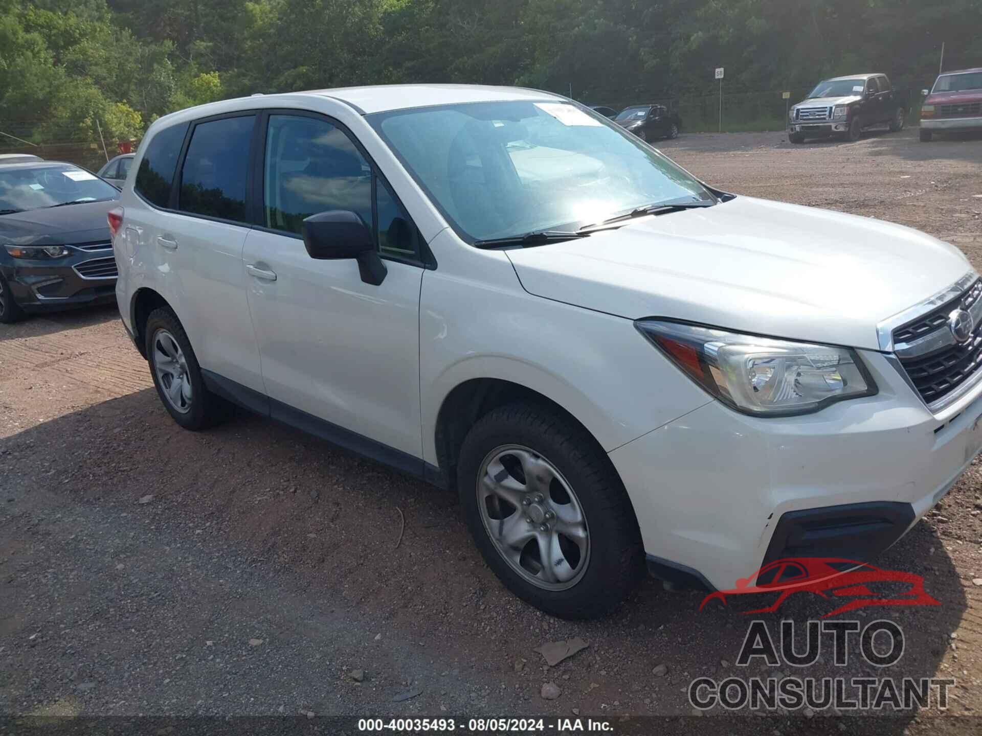 SUBARU FORESTER 2017 - JF2SJAAC8HH477262