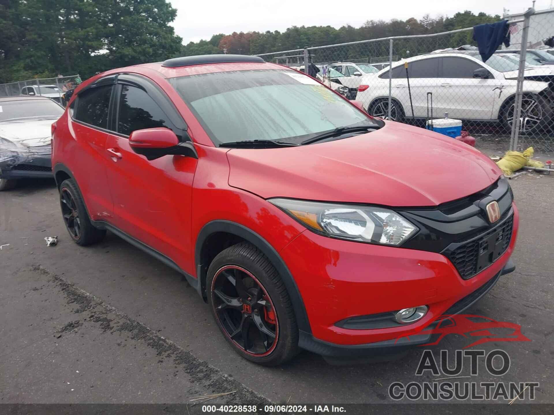 HONDA HR-V 2018 - 3CZRU6H52JM702487