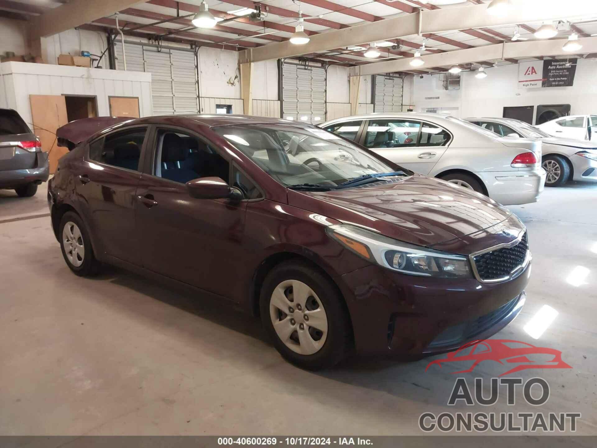 KIA FORTE 2018 - 3KPFK4A73JE258190