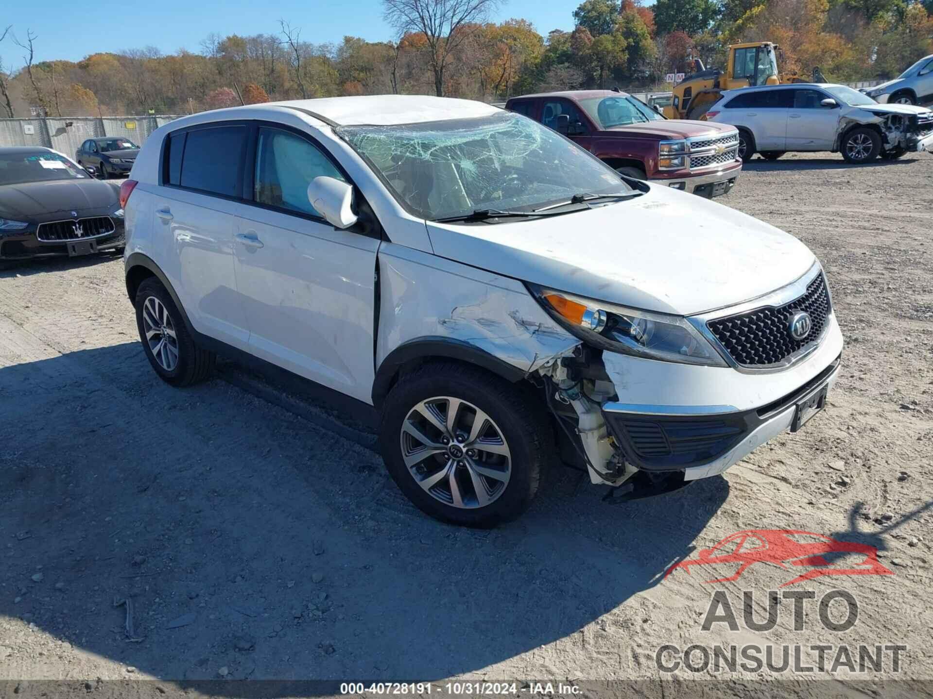 KIA SPORTAGE 2016 - KNDPB3AC3G7837572