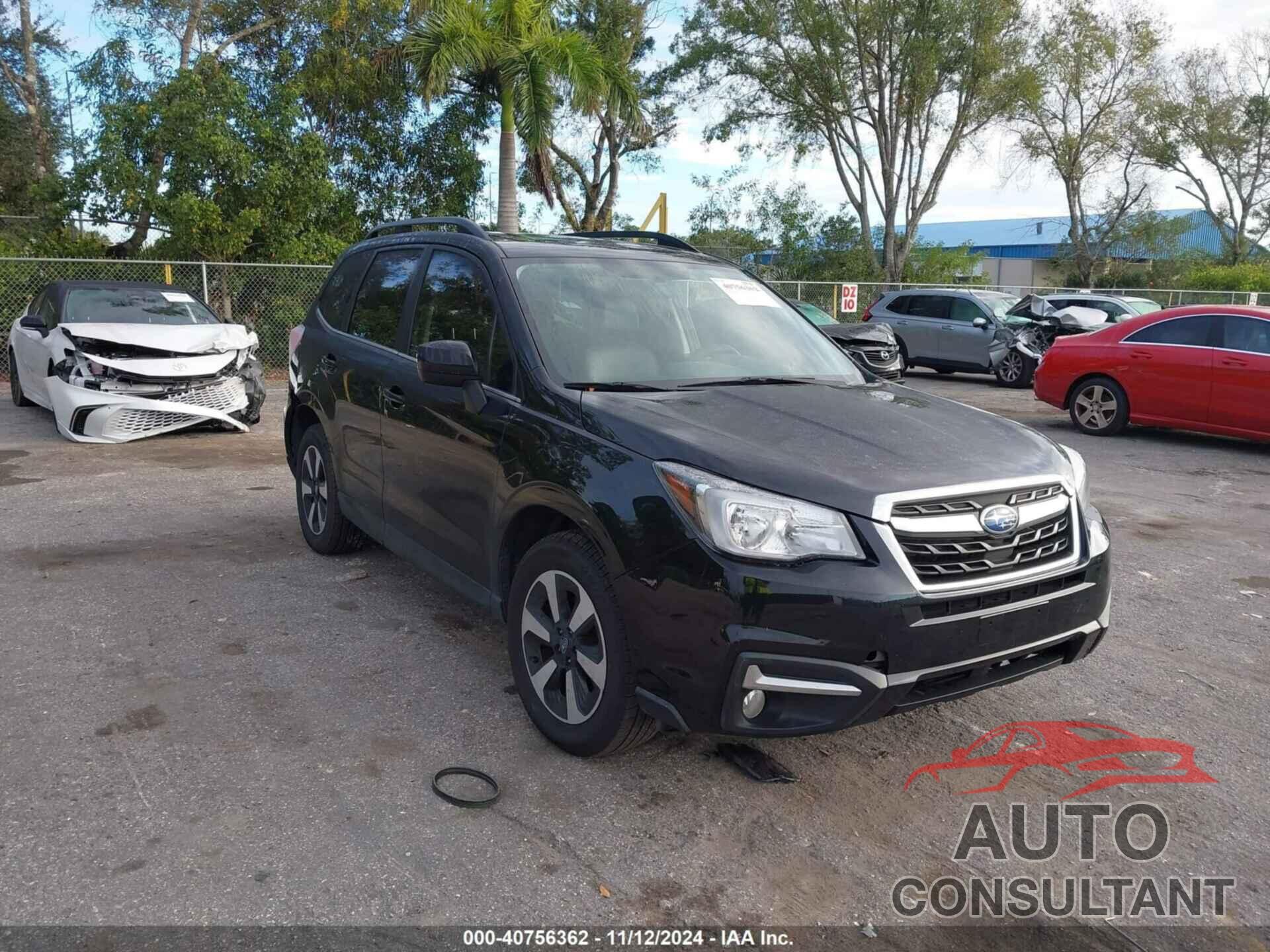 SUBARU FORESTER 2017 - JF2SJAJC8HH509370