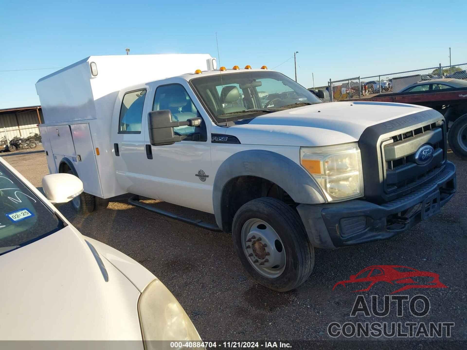 FORD F-450 CHASSIS 2011 - 1FD0W4GTXBEB32755